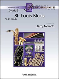 St. Louis Blues Concert Band sheet music cover Thumbnail